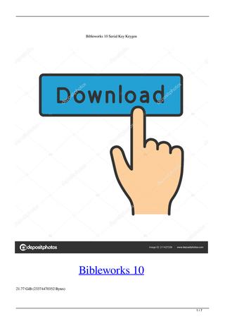 bibleworks 10 activation codes